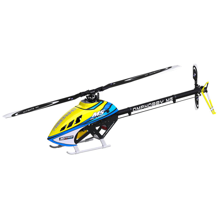 OMP-M5-B OMPHOBBY M5 RC Helicopter Frame Kit w/ Rotortech Blades