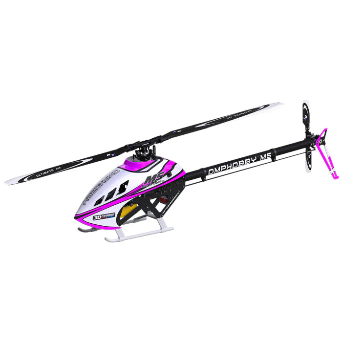 OMP-M5-B OMPHOBBY M5 RC Helicopter Frame Kit w/ Rotortech Blades