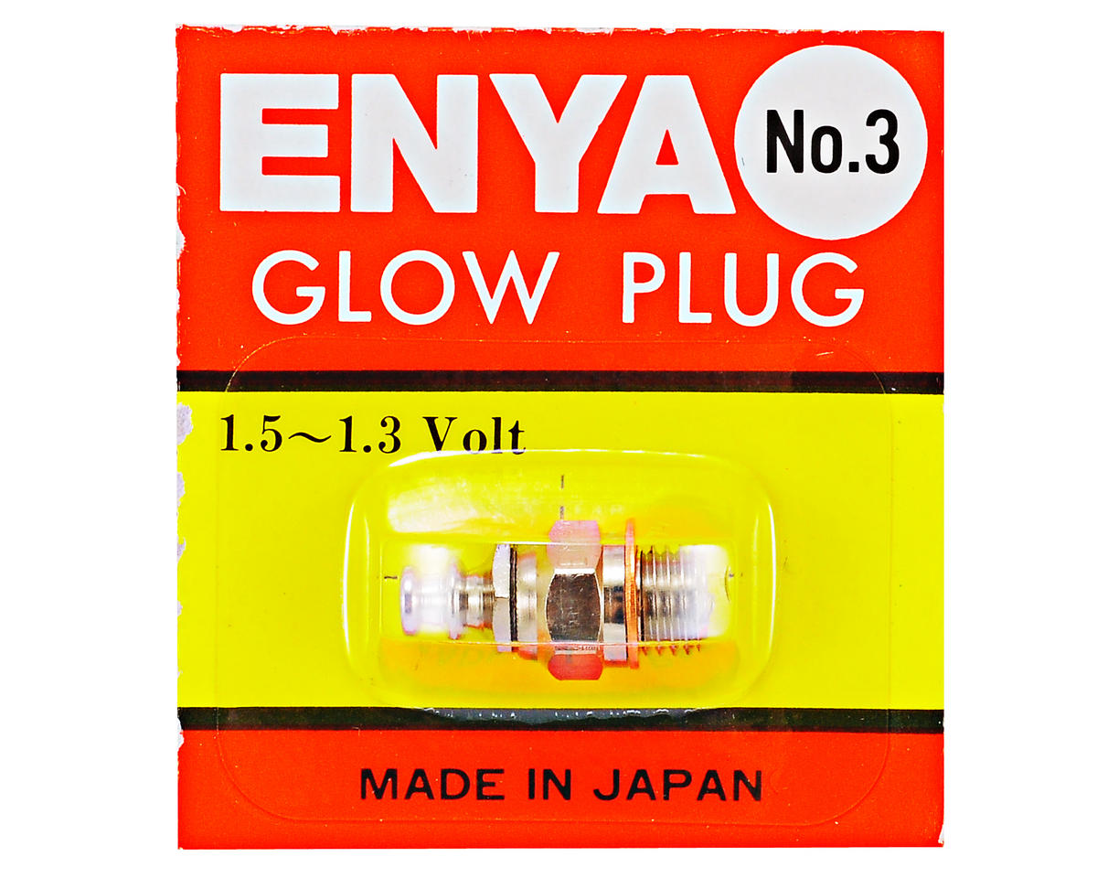 EP00003 Enya #3 Hot Glow Plugs Nitro Engine