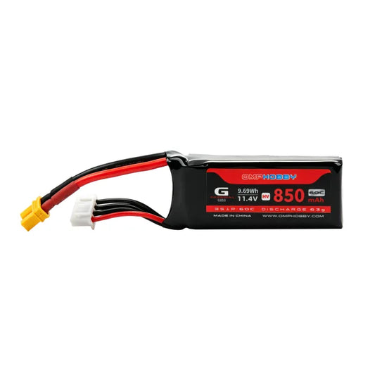 OMPHOBBY M2 V3 PRO / SPORT 3S 850mAh 60C HV LiPo Battery – OSHM2514