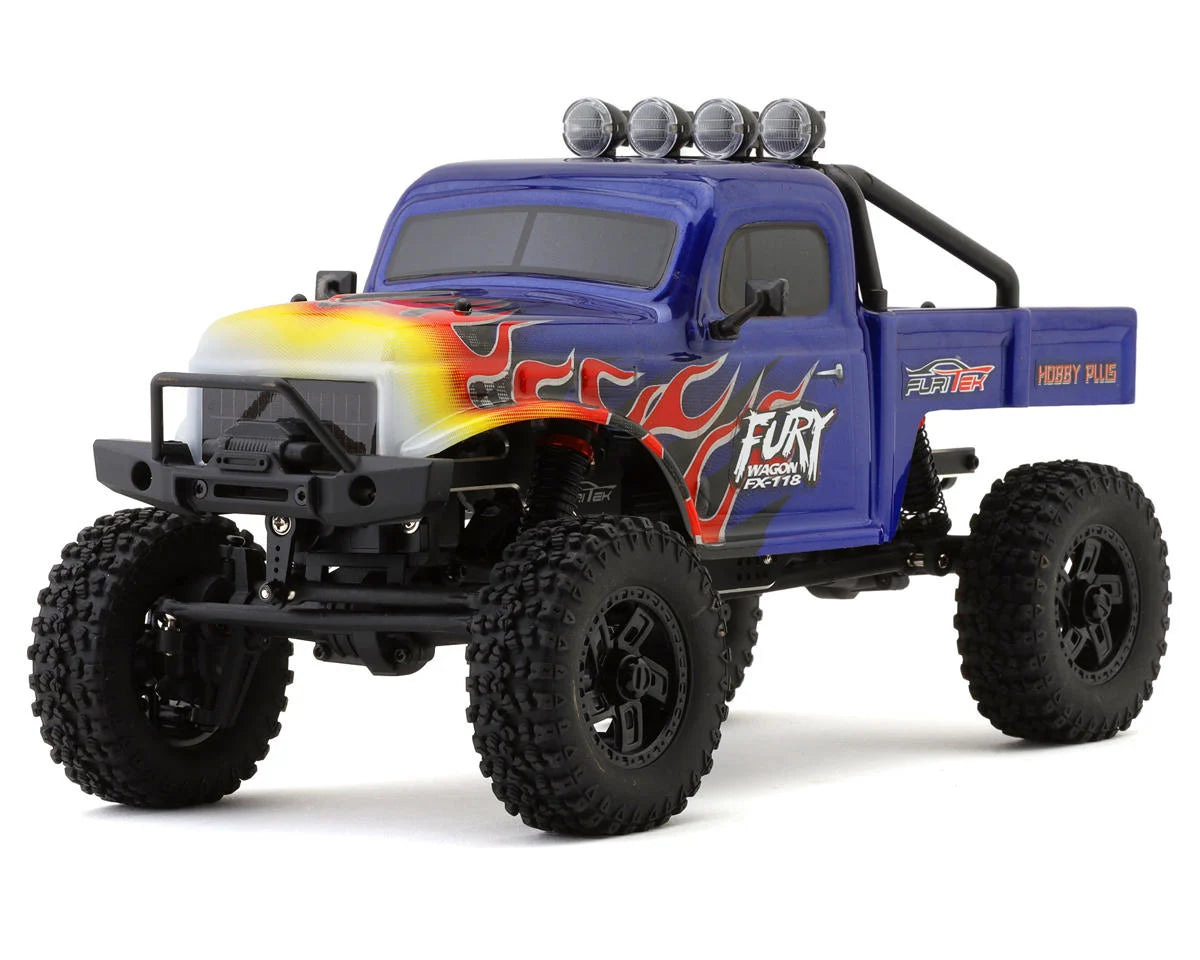 FURITEK FX118 FURY WAGON RTR BRUSHLESS 1/18 RC CRAWLER KIT