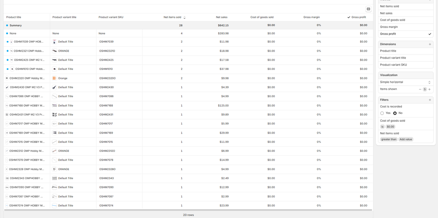 HW30501003 Hobbywing LED Program Card
