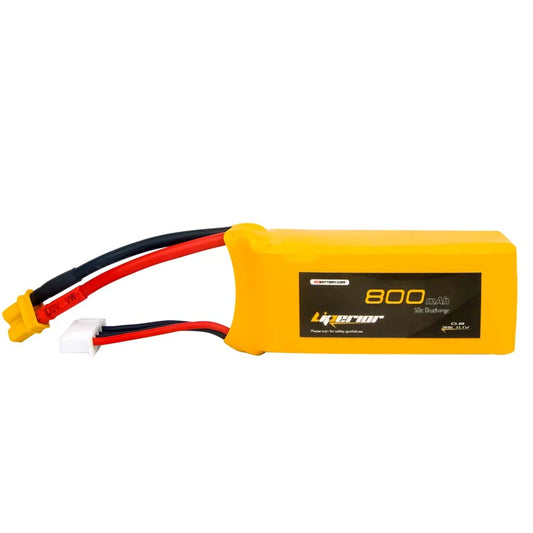 LP8003S50XT30 Liperior 800mAh 3S 50C 11.1V Lipo Battery With XT30 Plug Goosky S2 OMP M2