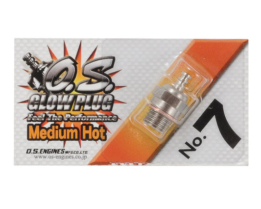 OSM71607100 OS #7 Medium-Hot Glow Plug Nitro Engine