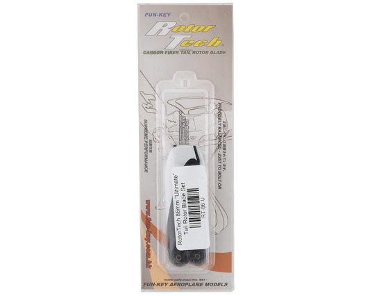 RT-86-U RotorTech 86mm "Ultimate" Tail Rotor Blade Set