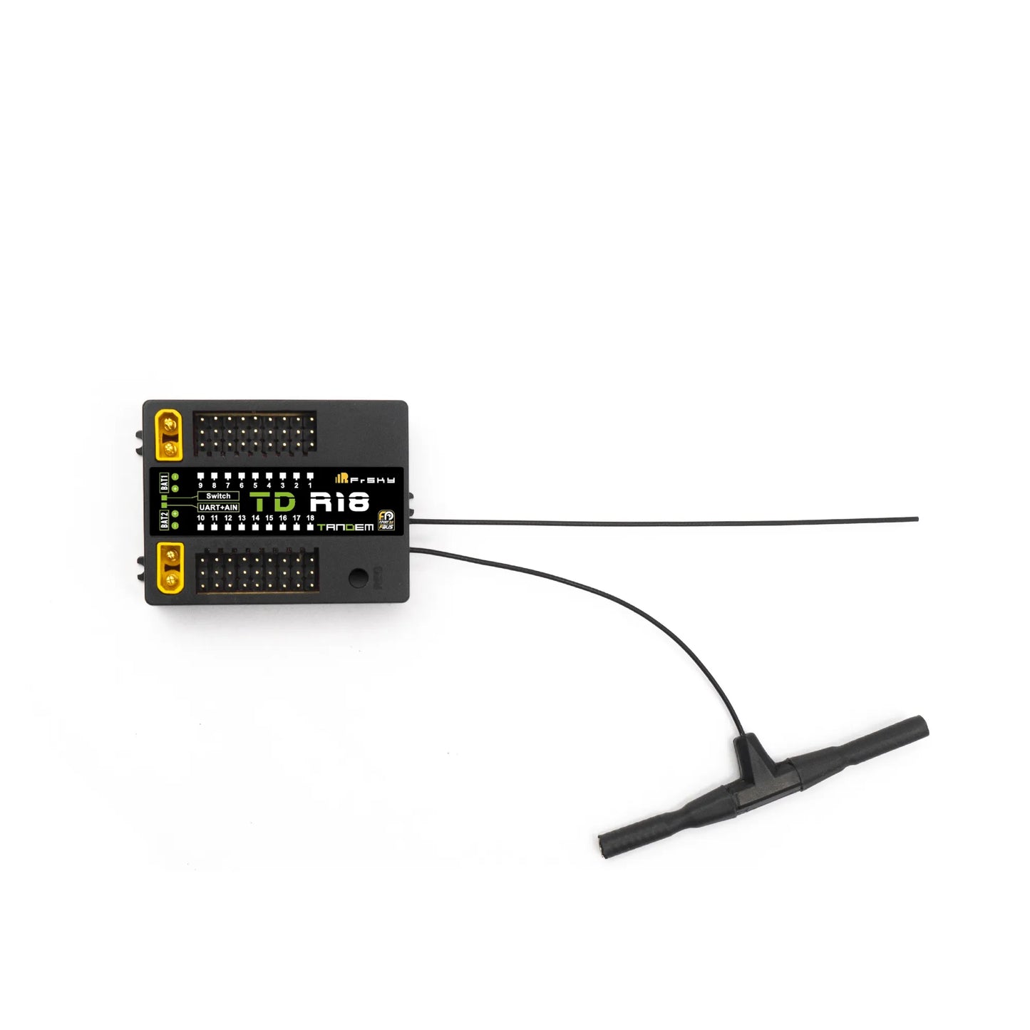 FSK-03022020 FrSky 2.4G 900M Tandem Dual-Band Receiver TD R18 Receiver with 18CH Ports