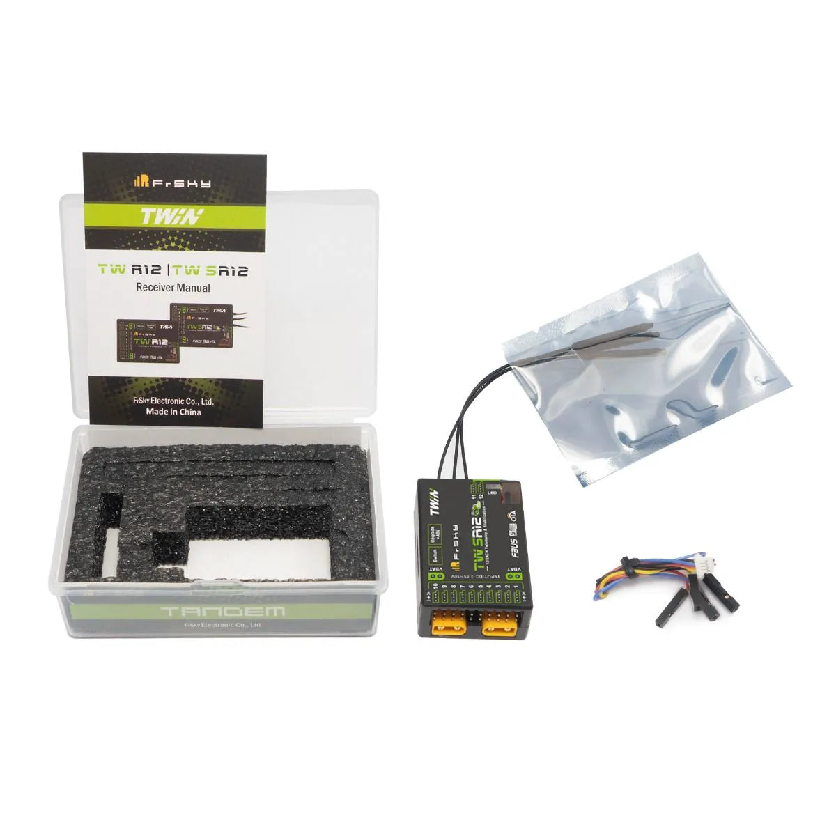 FSK-03022034 FrSky TW SR12 Dual 2.4G, ADV stabilization feature