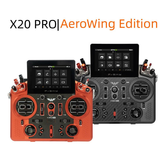 FrSky TANDEM X20 PRO AeroWing Edition Combo (w/ X20 PRO Aluminum Case, TD SR18, NFC Remote Switch and Electric Screwdriver)