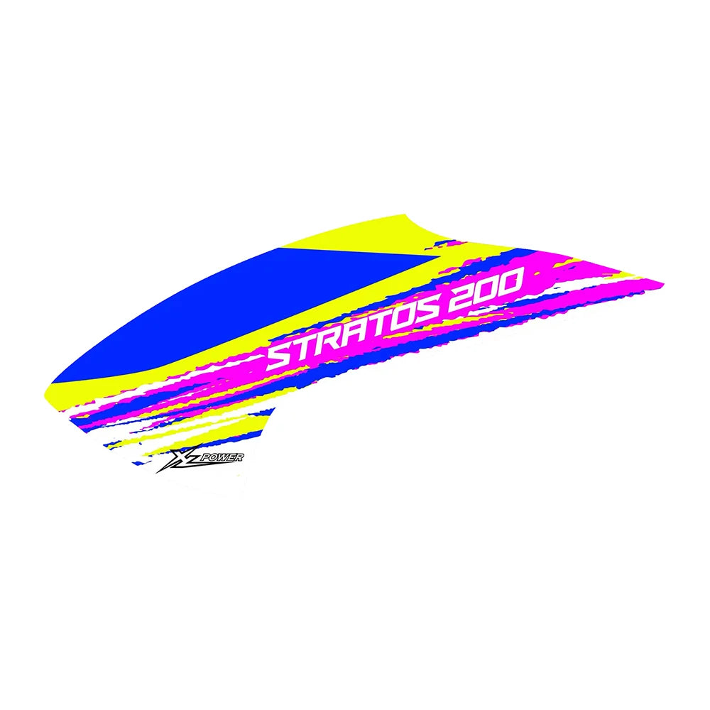 XLPower Stratos 200 Blue Yellow Pink Canopy XL20C051