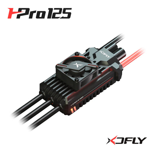 XDFly HPRO 125A ESC 3-8S SBEC For RC Helicopter 500-550