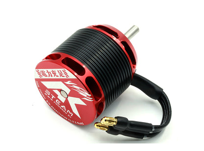 MD3220-1000KV Steam AK420 Brushless Motor Size: 3220 KV: 1000 / Red / Wire Diameter 0.86MM