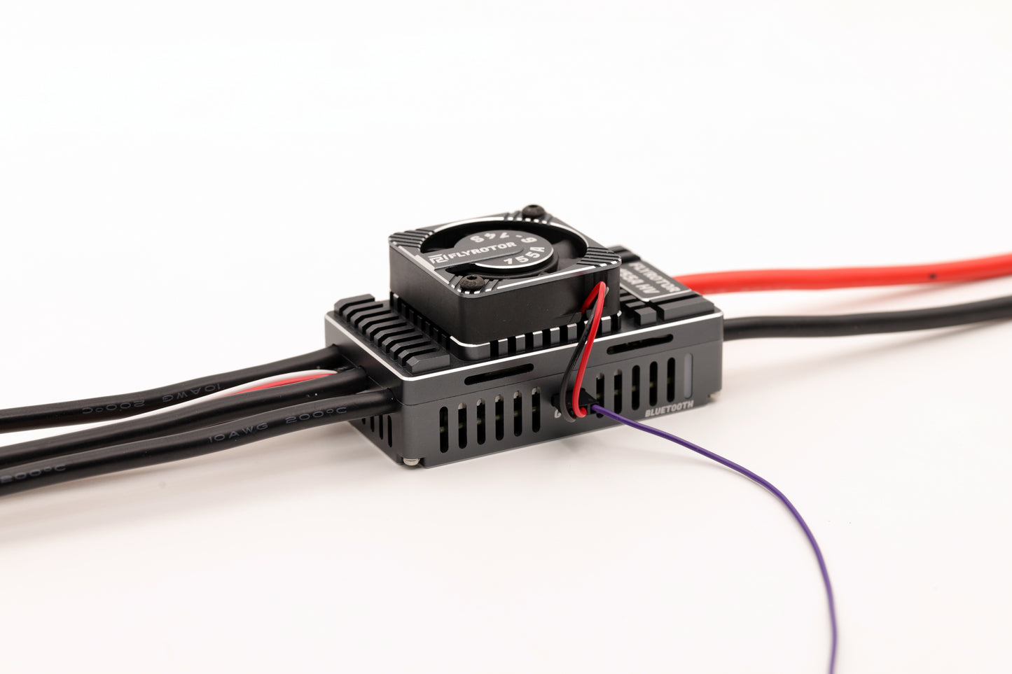 FLYROTOR 155A HV Brushless ESC (6–14S) – 30A BEC, USB + Bluetooth, Rotorflight Ready