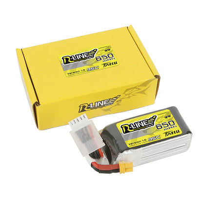 TAA6504S95XT3 TATTU 650MAH 4S 14.8V 95C LIPO BATTERY (STRATOS 200)
