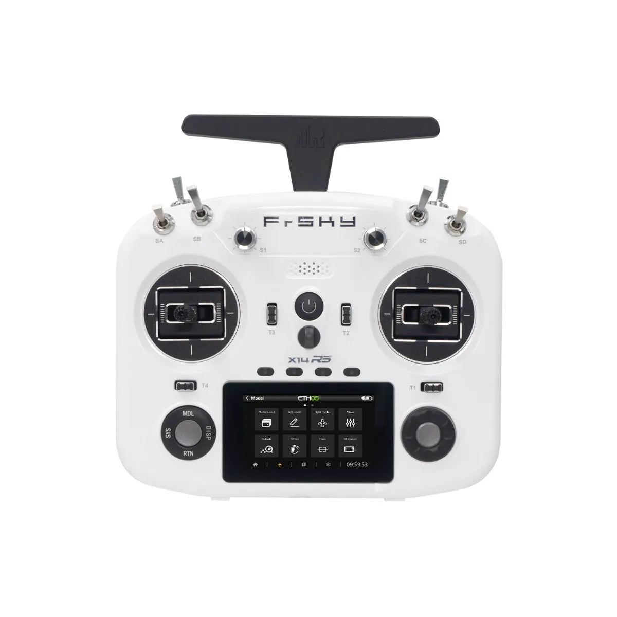 FrSky X14RS Radio Transmitter (ETHOS, Dual-Band TD 900MHz / 2.4GHz) – MC18 CNC Gimbals