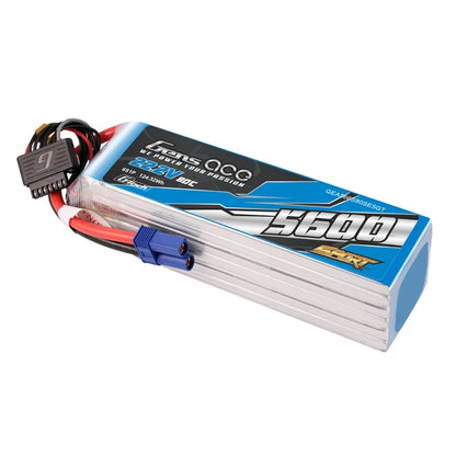 Gens Ace Sport G-Tech 5600mAh 6S 80C 22.2V LiPo Battery – EC5