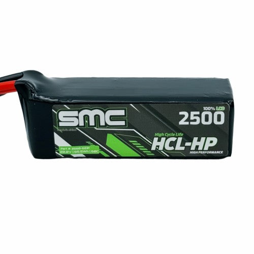 SMC HCL-HP 22.2V 2500mAh 60C 6S LiPo Flight Pack (XT60)