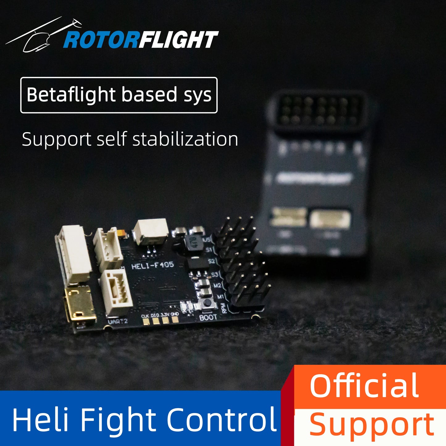 FW-HELI405 Fly Wing HELI405 Flight Controller Rotorflight