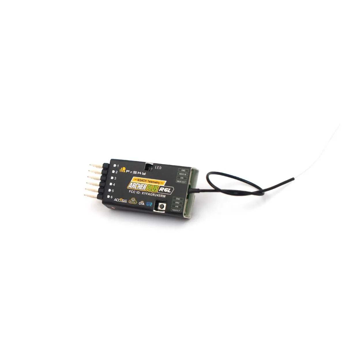 FrSky Archer Plus R6 Lite Receiver – 6CH PWM / 24CH SBUS, ACCESS / ACCST