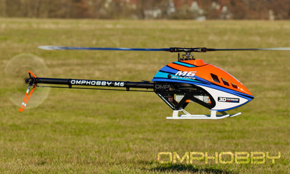 OMP-M5-B OMPHOBBY M5 RC Helicopter Frame Kit w/ Rotortech Blades (PRE-ORDER PRICE)