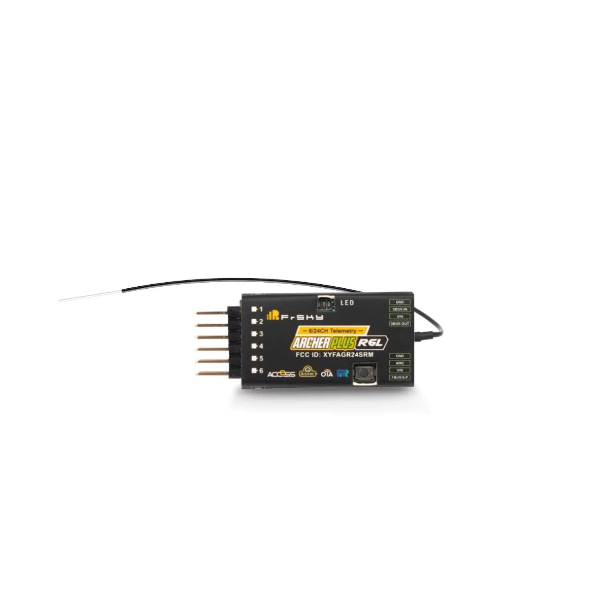 FrSky Archer Plus R6 Lite Receiver – 6CH PWM / 24CH SBUS, ACCESS / ACCST