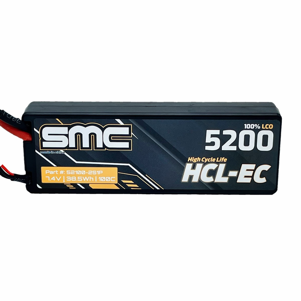 SMC-52100-2S1P HCL-EC 7.4V 5200mAh 100C Hardcase SC5/EC5
