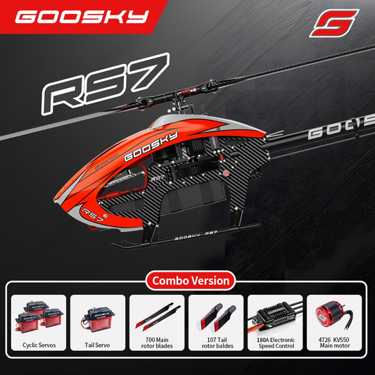 BAF990014 Goosky RS7 Yellow Combo 1 - 4726/550KV 12-14S