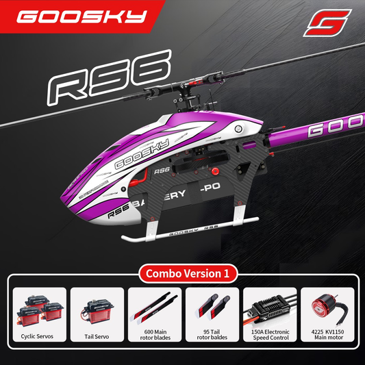 BAF990006 Goosky RS6 Orange Combo 1 - 4225/1150KV 6S