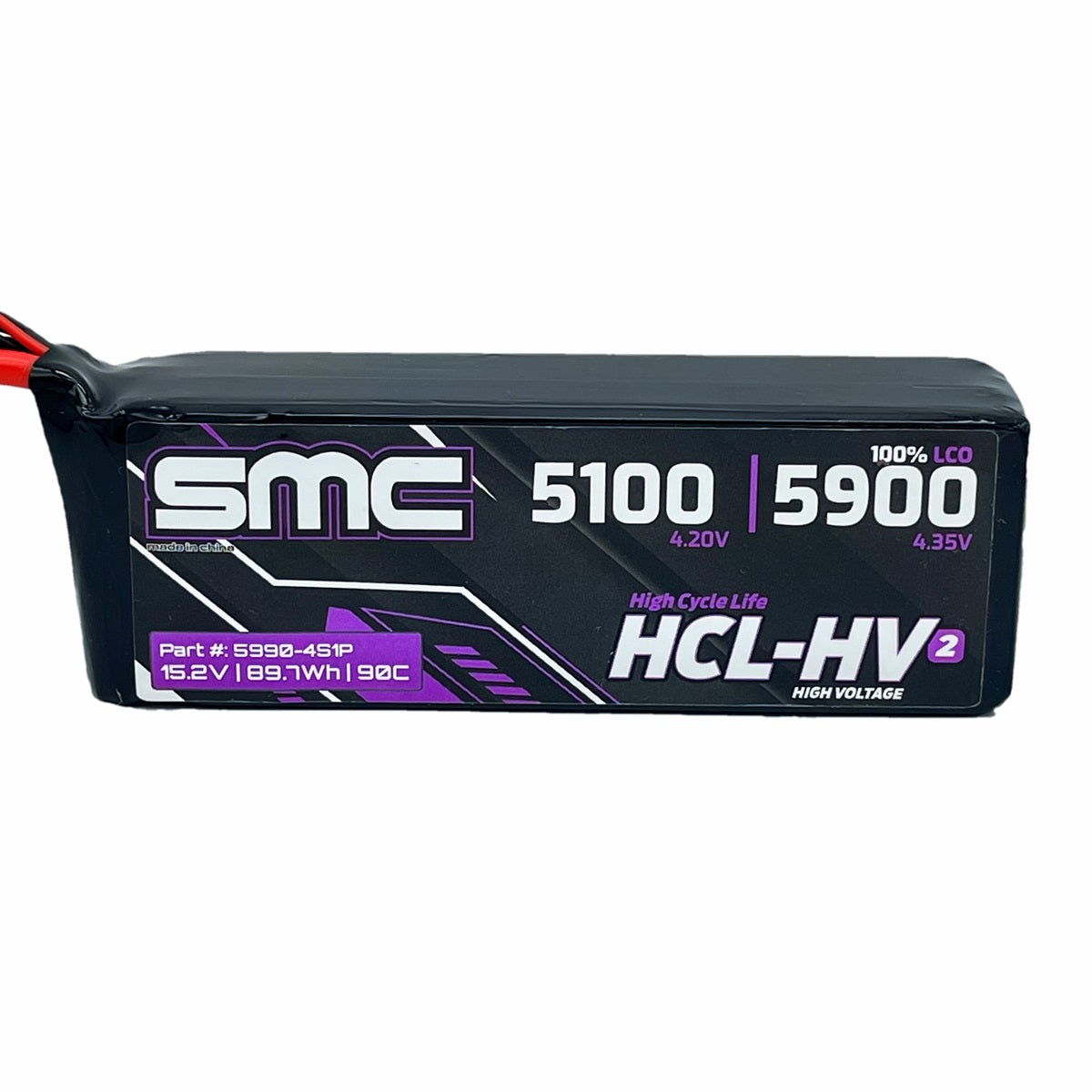 SMC-5990-4S1P HCL-HV2 Flight 15.2/4S-5900mAh-90C SC5/EC5