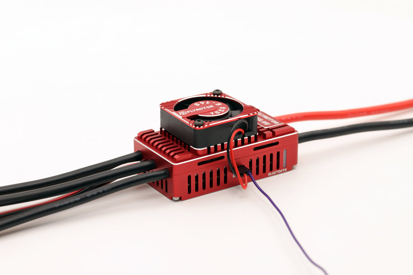 FLYROTOR 155A HV Brushless ESC (6–14S) – 30A BEC, USB + Bluetooth, Rotorflight Ready