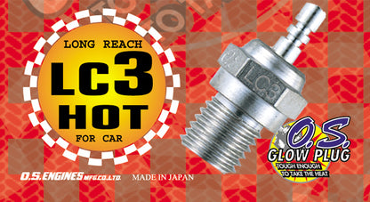 OSM71653000 OS LC3 Hot Long Reach Revo T-Maxx Glow Plug