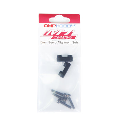 OSHM7045 OMP HOBBY M7 Helicopter Parts 5mm Servo Alignment Metal Nuts