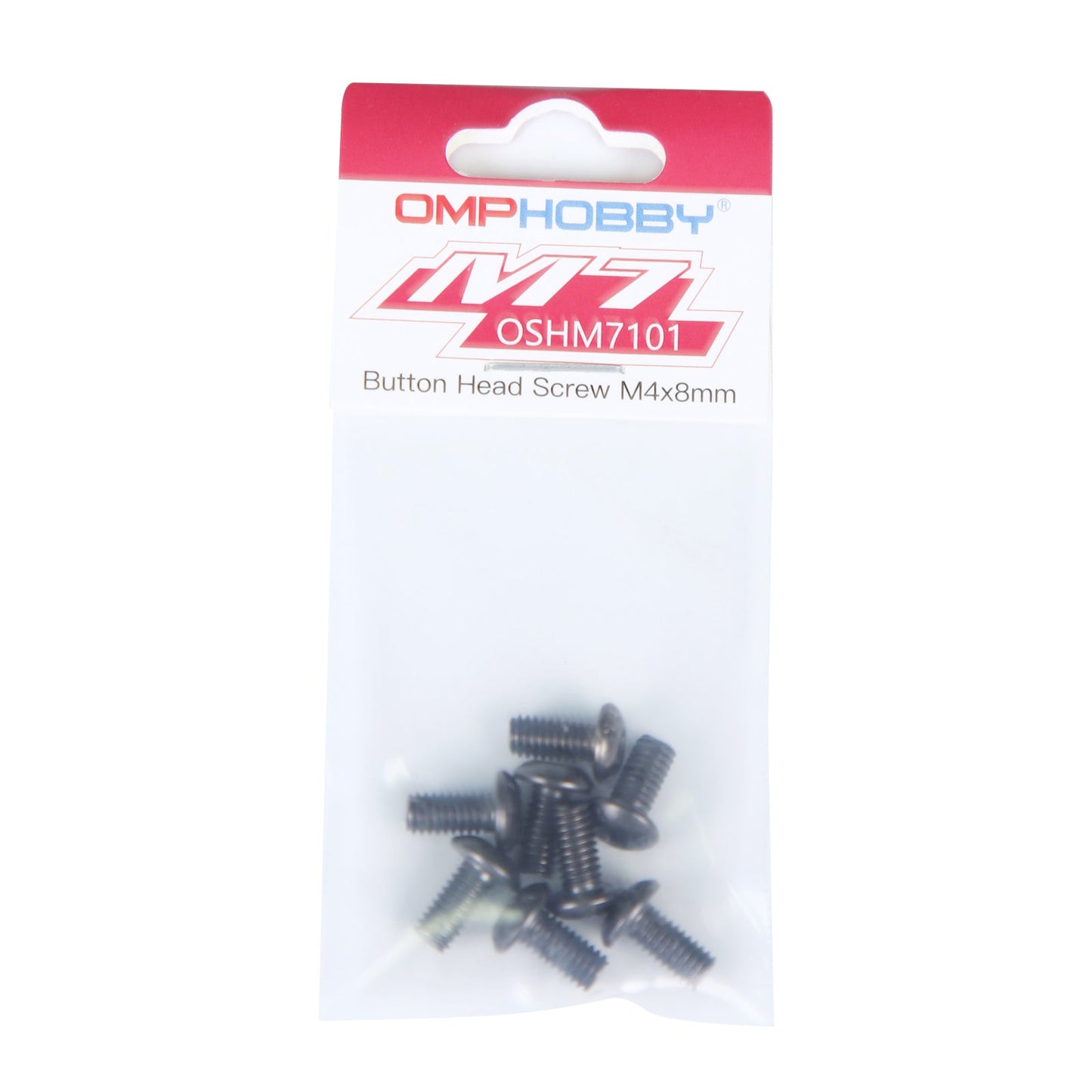 OSHM7101 OMP HOBBY M7 Helicopter Parts Button Head Screw M4x8