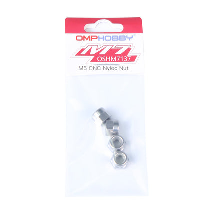 OSHM7137 OMP HOBBY M7 Helicopter Parts M5 CNC Nyloc Nut