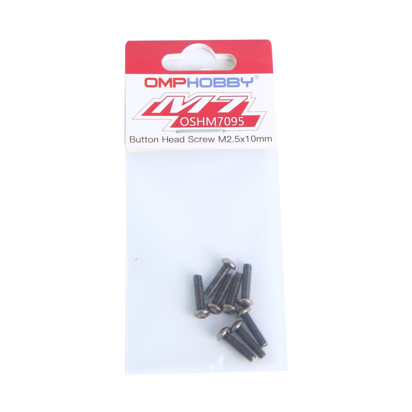 OMP HOBBY M7 Helicopter Parts Button Head Screw M2.5x10 OSHM7095