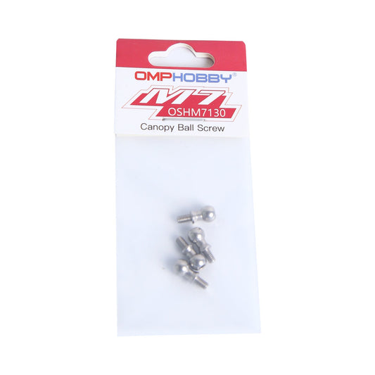 OSHM7130 OMP HOBBY M7 Helicopter Parts Canopy Ball Screw