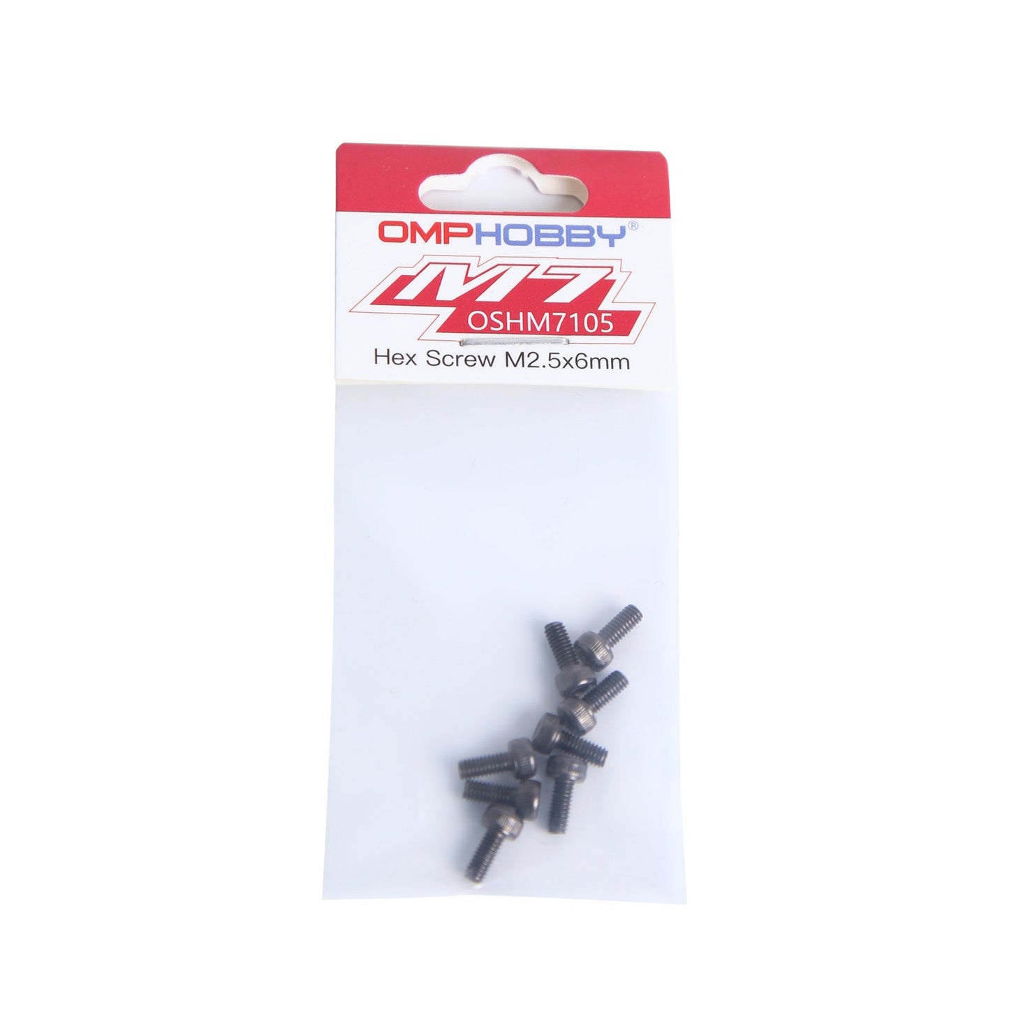 OSHM7105 OMP HOBBY M7 Helicopter Parts Hex Screw M2.5x6