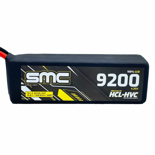 SMC-92120-4S1P HCL-HVC 15.2V-9200mAh 120C G10 Protection Plates SC5/EC5