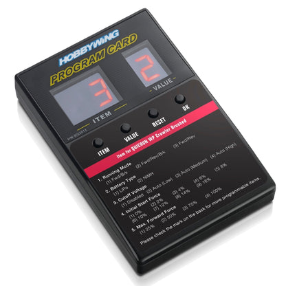 HW30501003 Hobbywing LED Program Card