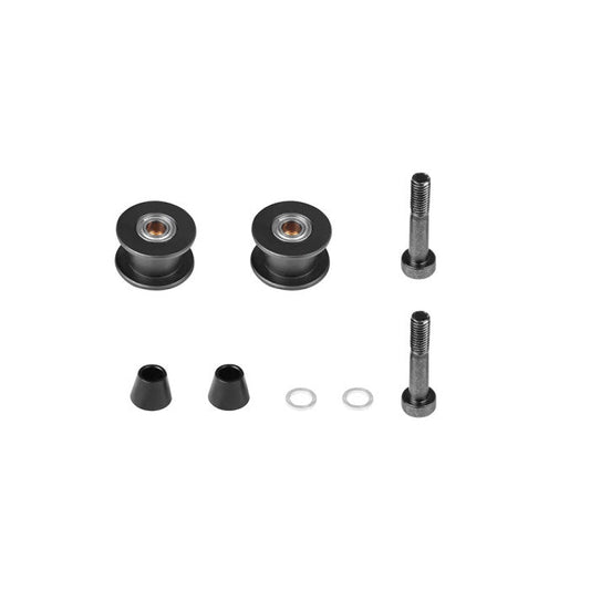 OSHM4X006 OMPHOBBY M4 MAX Helicopter X Idler Pulley Set Black