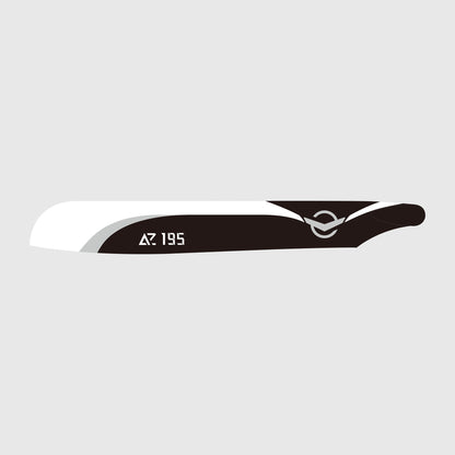 Azure Power AZ-101195 195mm PPA CF Main Blades - Goosky S2 / OMP M2 / Stratos 200