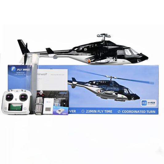 Flywing Airwolf (Retractable Landing Gear) 470 ACE GPS/ATT RC Helicopter (RTF)