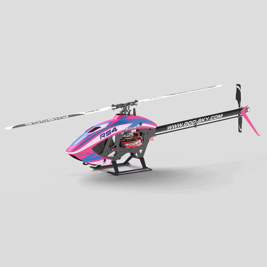 GT-BAF020011 Goosky Legend RS4 Venom Helicopter Kit COMBO - Pink