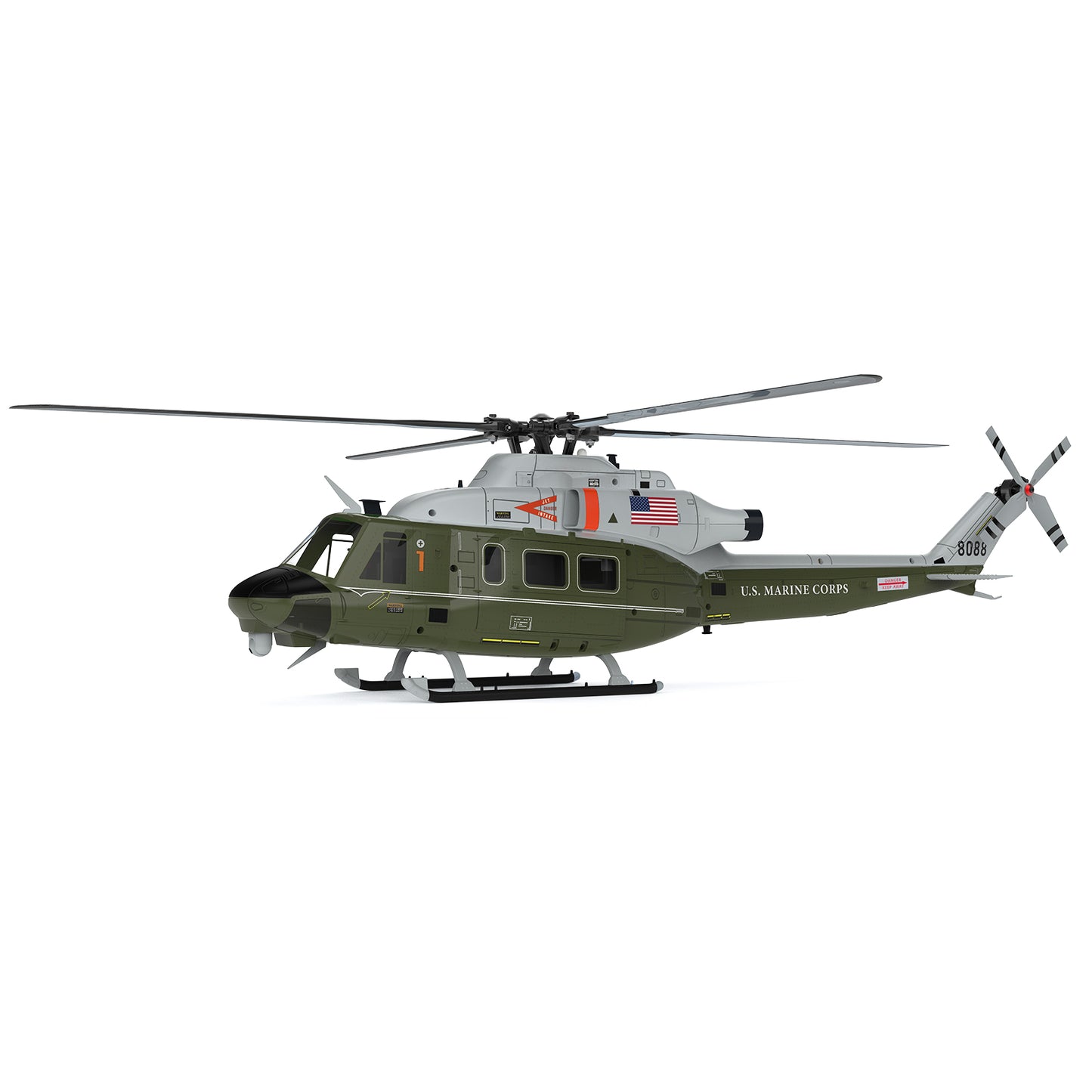 Goosky E2 GPS Marine One Edition Scale Helicopter BNF with Carrying Case