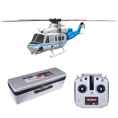 BAF050018-A Goosky E2 UH-1Y Blue/White GPS Helicopter - RTF with Carrying Case