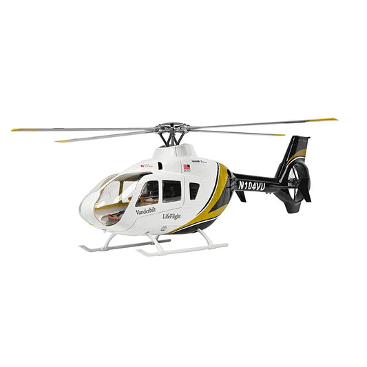 FlyWing EC-135 470L ACE GPS Scale RC Helicopter RTF - Black & White
