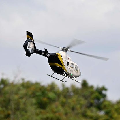 FlyWing EC-135 470L ACE GPS Scale RC Helicopter RTF - Black & White