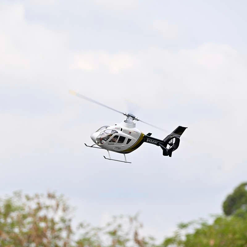 FlyWing EC-135 470L ACE GPS Scale RC Helicopter RTF - Black & White