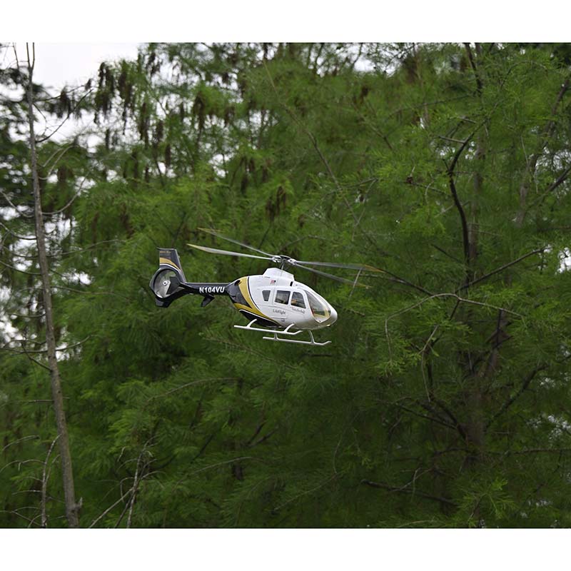 FlyWing EC-135 470L ACE GPS Scale RC Helicopter RTF - Black & White
