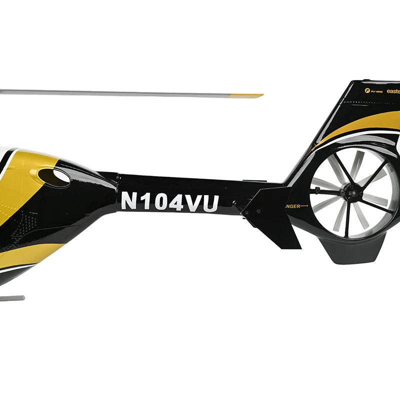 FlyWing EC-135 470L ACE GPS Scale RC Helicopter RTF - Black & White