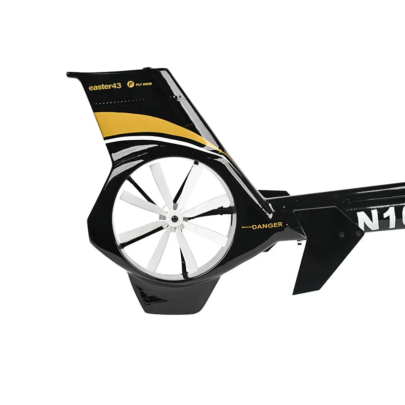 FlyWing EC-135 470L ACE GPS Scale RC Helicopter RTF - Black & White